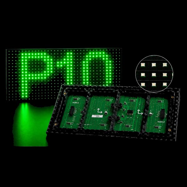 P10 Green LED module