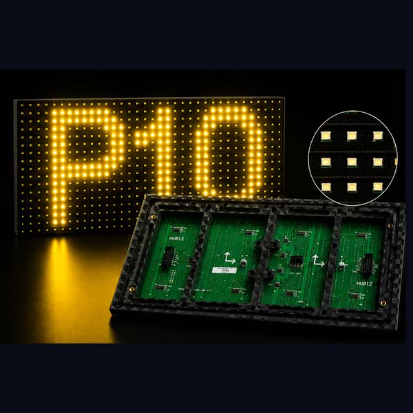 P10 Yellow LED module